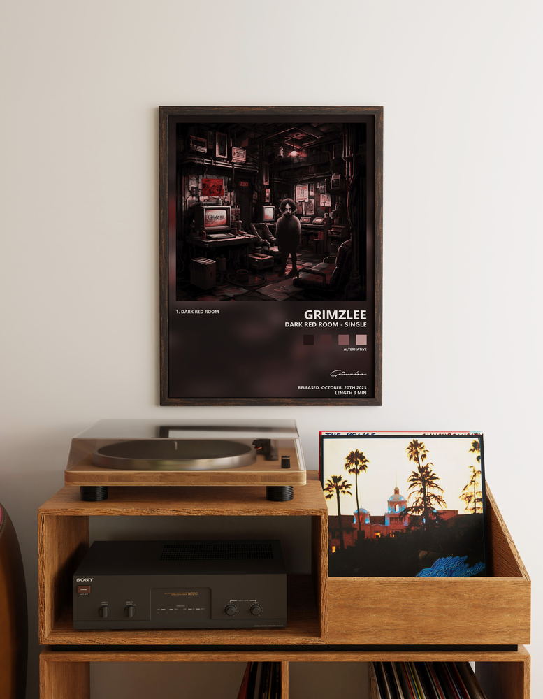 Музыкальный постер: Grimzlee — Dark Red Room - Single