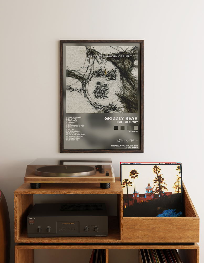 Музыкальный постер: Grizzly Bear — Horn of Plenty