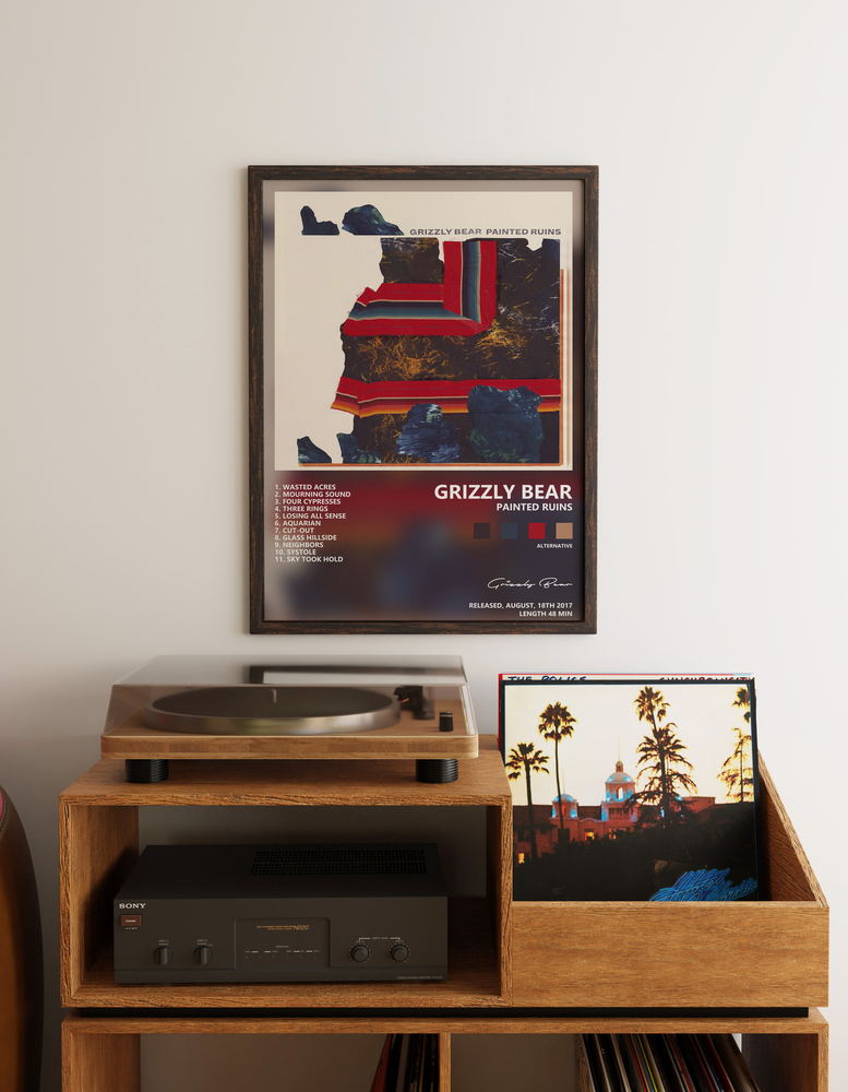 Музыкальный постер: Grizzly Bear — Painted Ruins