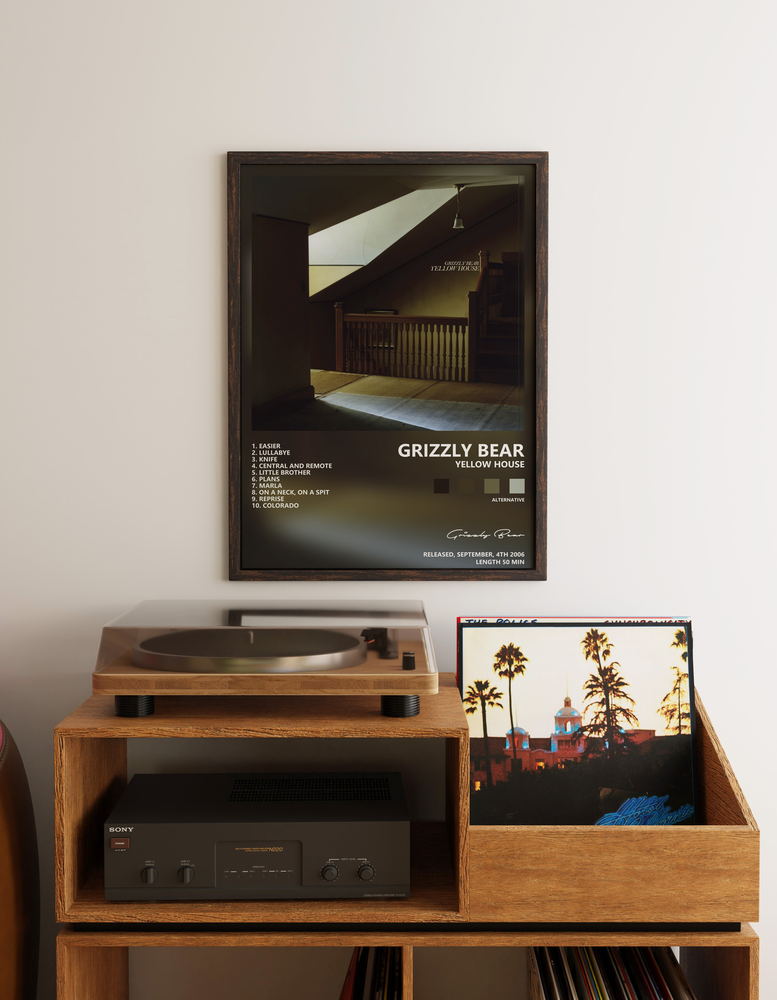 Музыкальный постер: Grizzly Bear — Yellow House