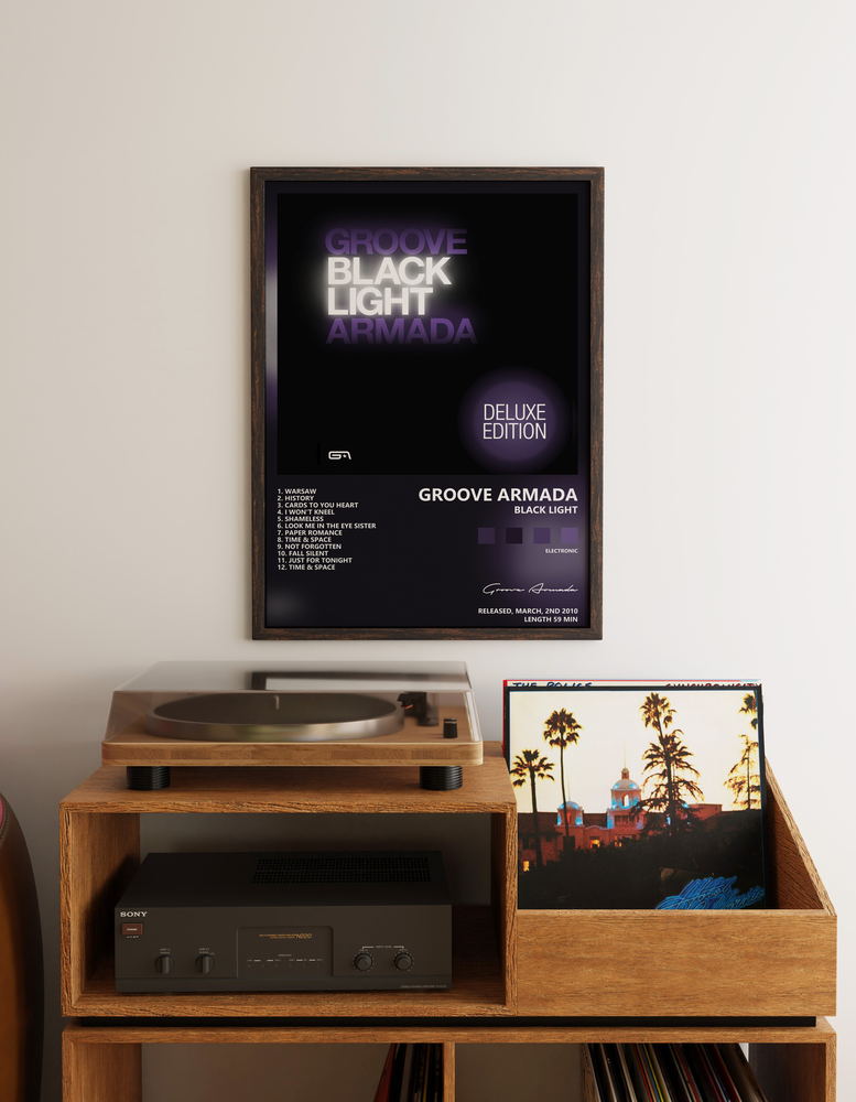 Музыкальный постер: Groove Armada — Black Light