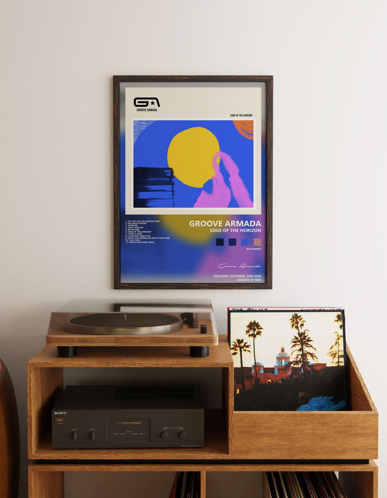 Музыкальный постер: Groove Armada — Edge of the Horizon