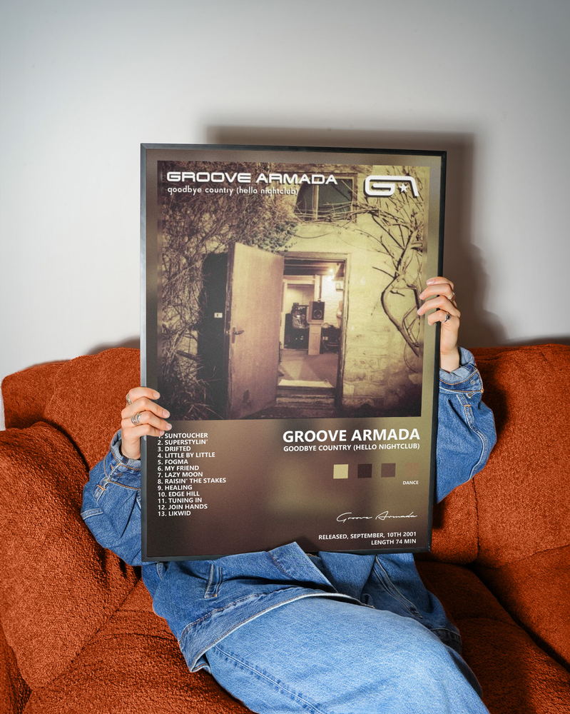 Музыкальный постер: Groove Armada — Goodbye Country Hello Nightclub