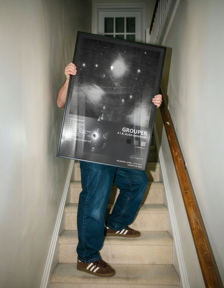 Музыкальный постер: Grouper — A I A Alien Observer