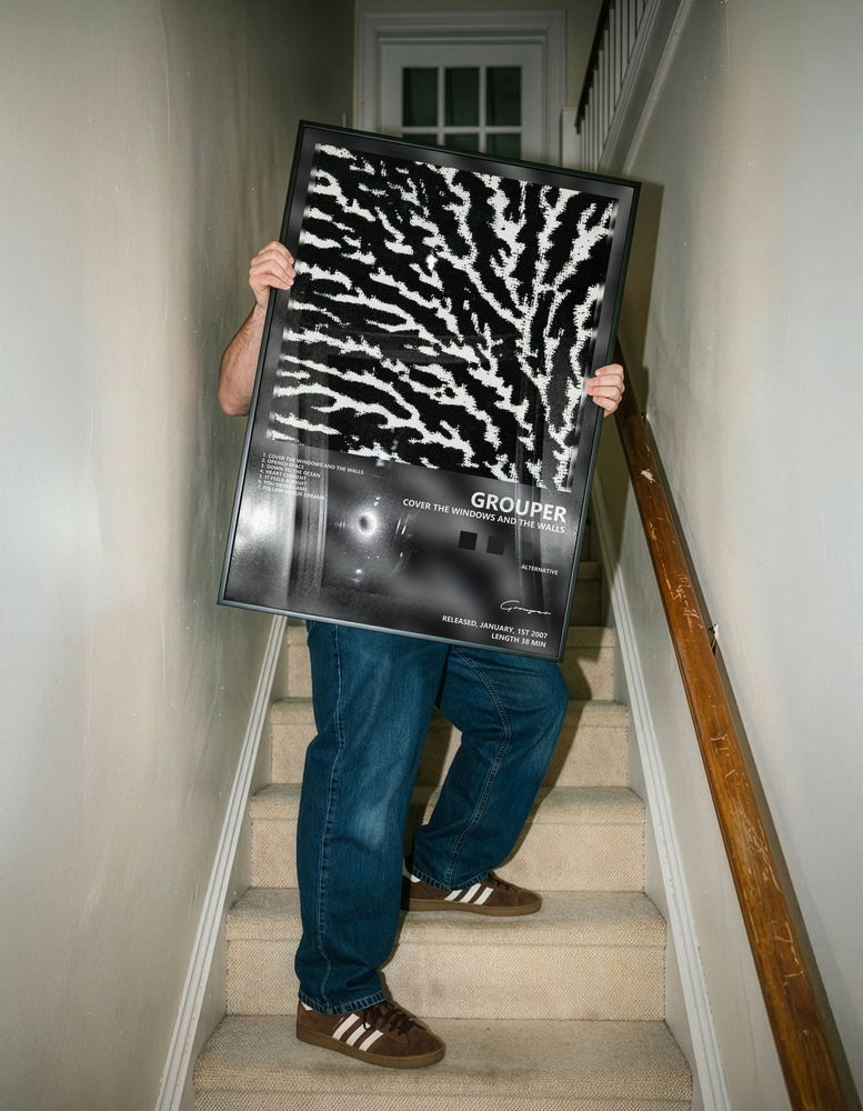 Музыкальный постер: Grouper — Cover the Windows and the Walls