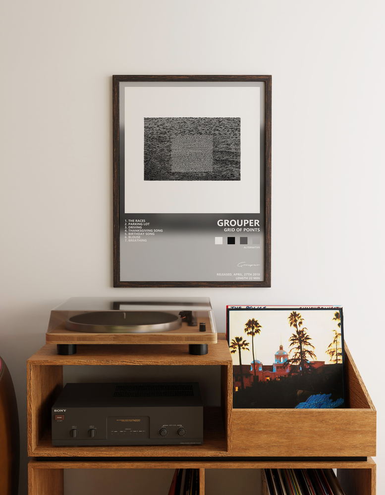 Музыкальный постер: Grouper — Grid of Points