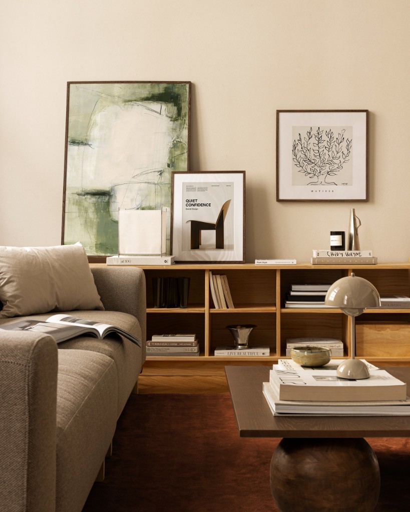 Room styled with onlly.art poster — 5