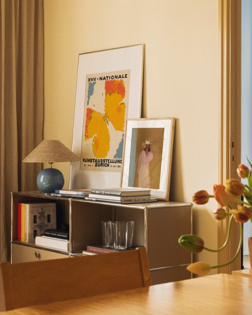 Room styled with onlly.art poster — 6